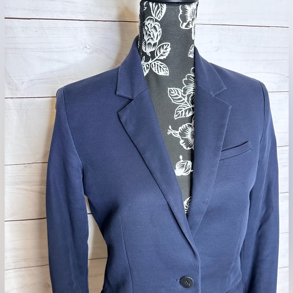 Mango Basic One Button Suit Size 4 - image 3